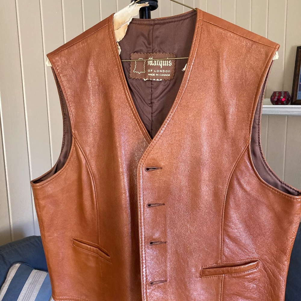 Leather Vest